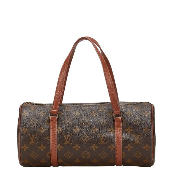 Louis Vuitton Handbag Monogram Brown Papillon Leather - Picture 1 of 8
